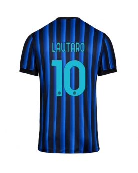 Inter Milan Lautaro Martinez #10 Maglia Gara Casa Repliche 2025-26 Maniche Corte